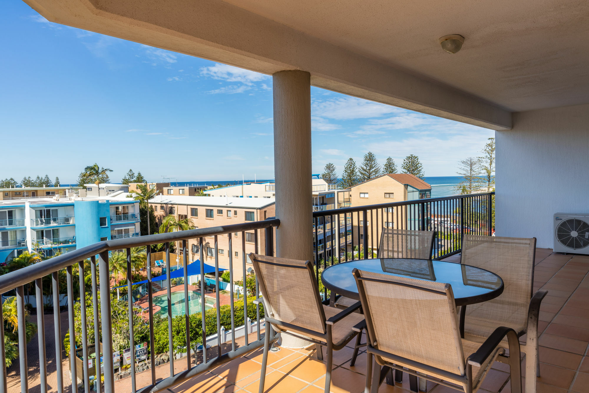 Belaire Place Motel Apartments Caloundra Exteriör bild