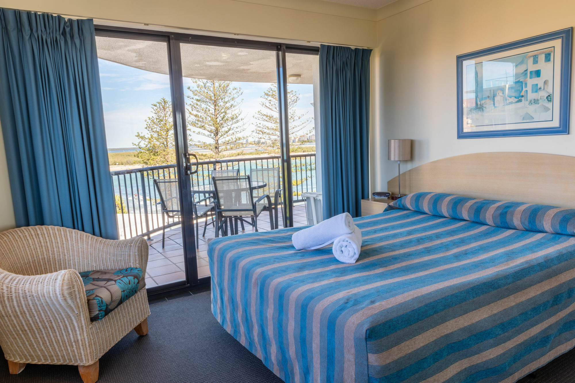 Belaire Place Motel Apartments Caloundra Exteriör bild