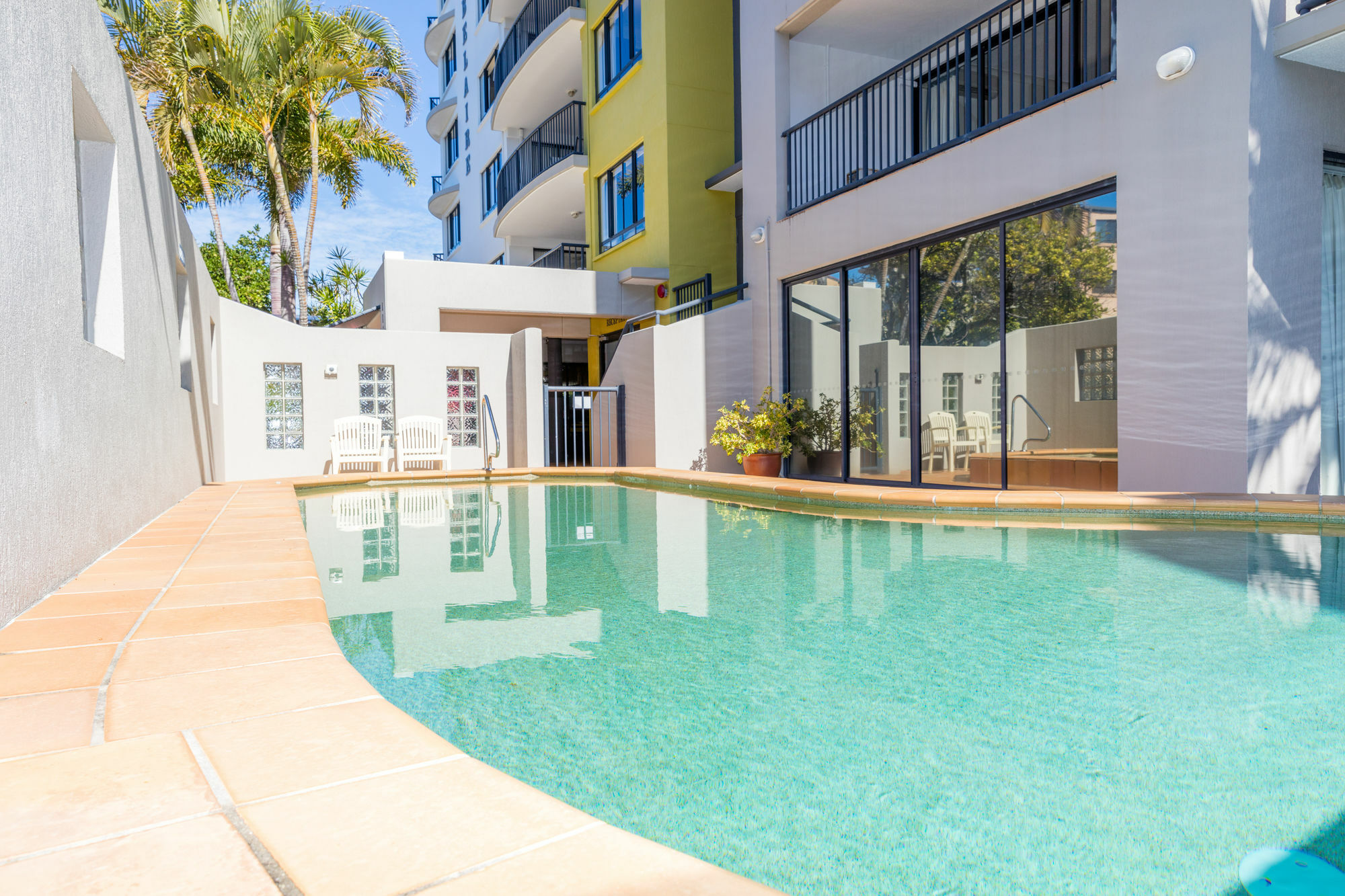 Belaire Place Motel Apartments Caloundra Exteriör bild